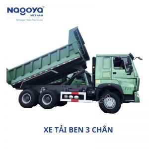 Xe tải ben Howo 3 chân